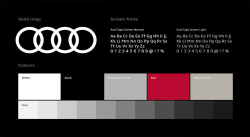 هویت بصری جدید شرکت Audi