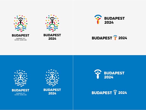لوگوی پیشنهادی بوداپست برای المپیک ۲۰۲۴